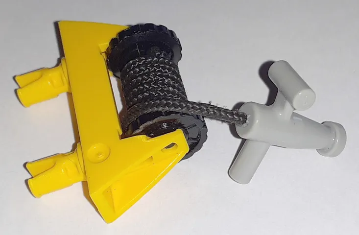 String Reel 1 x 4 x 2 Complete with String and Light Gray Hose Nozzle T Handle