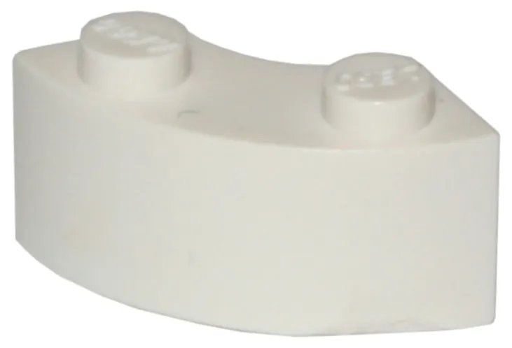 Brick, Round Corner 2 x 2 Macaroni without Stud Notch