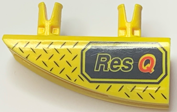 Vehicle, Fairing 1 x 4 Side Flaring Intake with 2 Pins with Res-Q Pattern Left