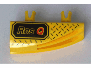 Vehicle, Fairing 1 x 4 Side Flaring Intake with 2 Pins with Res-Q Pattern Right