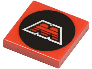 Tile 2 x 2 with M:Tron Logo Pattern