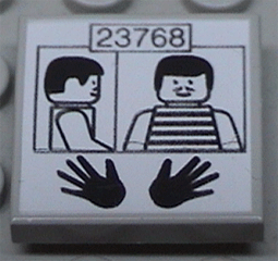 Tile 2 x 2 with Prisoner ID 23768 Pattern