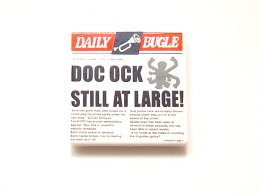 Tile 2 x 2 with Newspaper 'DAILY BUGLE' and 'DOC OCK STILL AT LARGE!' Pattern