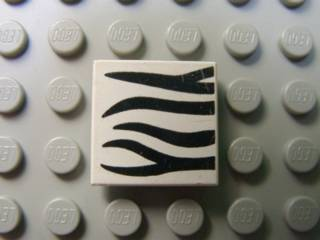Tile 2 x 2 with Safari Pattern