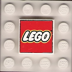 Tile 2 x 2 with Vintage LEGO Logo Pattern