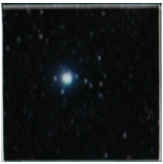 Tile 2 x 2 with Star Wars Mosaic Falcon and X-wing Pattern  6 - 2 bright stars