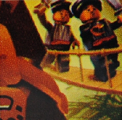 Tile 2 x 2 with Indiana Jones Raiders Pattern 14 - Rope Bridge