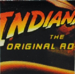 Tile 2 x 2 with Indiana Jones Temple of Doom Pattern  2 - 'INDIANA'