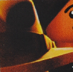 Tile 2 x 2 with Indiana Jones Temple of Doom Pattern 12 - Hat, Temple Guard