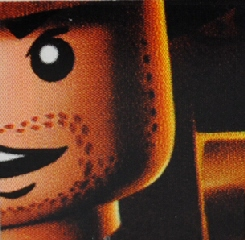 Tile 2 x 2 with Indiana Jones Temple of Doom Pattern 19 - Indiana Left