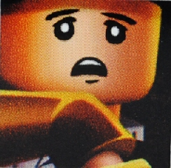 Tile 2 x 2 with Indiana Jones Temple of Doom Pattern 20 - Short Round