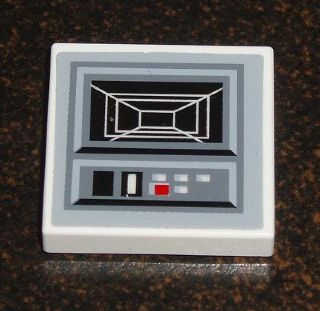 Tile 2 x 2 with SW Star Destroyer Control Panel Pattern Port Side (Sticker) - Set 6211