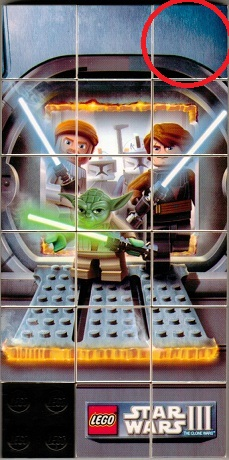 Tile 2 x 2 with Star Wars Pattern 3