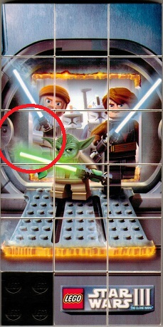 Tile 2 x 2 with Star Wars Pattern 7