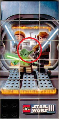 Tile 2 x 2 with Star Wars Pattern 8