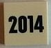 Tile 2 x 2 with '2014' Pattern
