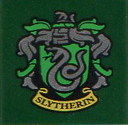 Tile 2 x 2 with HP 'SLYTHERIN' House Crest Pattern