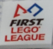 Tile 2 x 2 with 'FIRST LEGO LEAGUE' Pattern