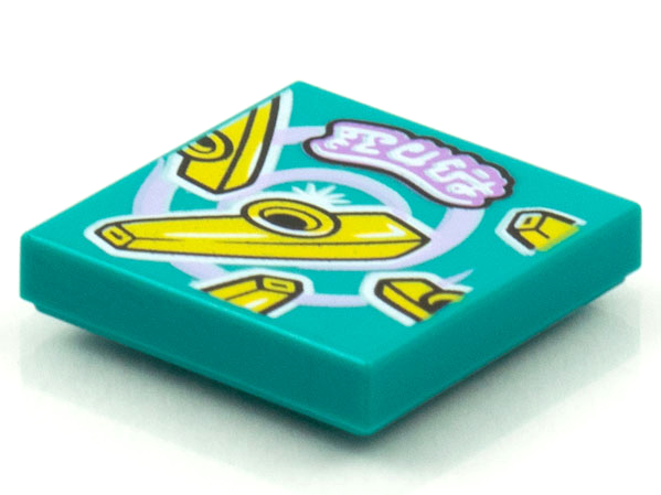 Tile 2 x 2 with BeatBit Album Cover - Kazoos Pattern