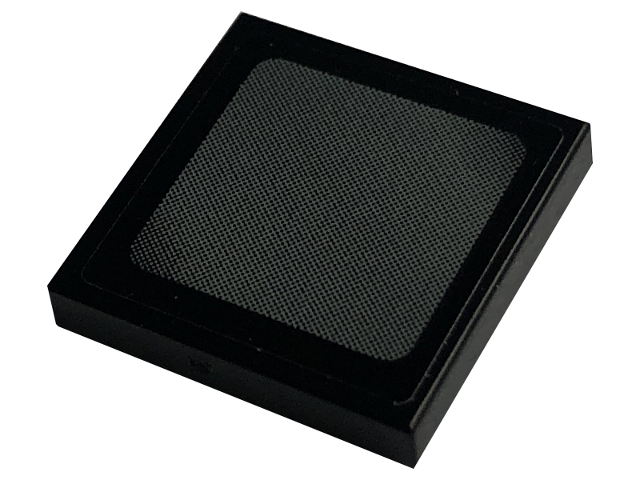 Tile 2 x 2 with Vehicle Mirror Square with Rounded Corners Pattern (Sticker) - Set 42129