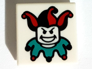 Tile 1 x 1 with Joker Pattern