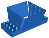 Duplo Loading Chute with 2 x 4 Base Bricks