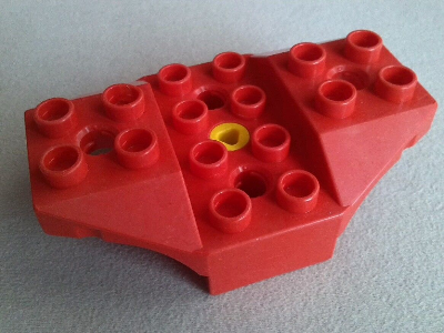 Duplo, Toolo Wing 4 x 6 with Cut Corners