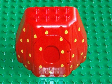 Duplo Rock Cave with Door Opening and Dewdrops Pattern, with Door