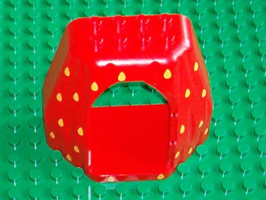 Duplo Rock Cave with Door Opening and Dewdrops Pattern