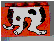 Duplo, Brick 2 x 4 x 2 with Dog Body Pattern, Legs Bottom