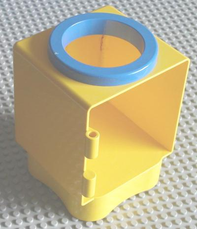 Primo Shape Sorter Chamber, Blue Circle with Circular Opening
