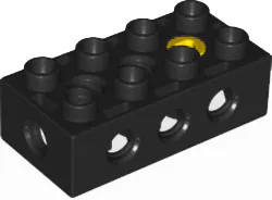 Duplo, Toolo Brick 2 x 4 with Holes on Sides and Top and 1 Screw in Top