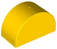 Duplo, Brick 2 x 4 x 2 Slope Curved Double