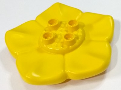 Duplo, Plant Flower 6 x 6 with 4 Top Studs
