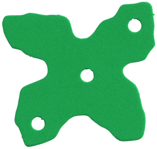 Foam Part for Set 3148 - Scala Part of Pine Tree 7.5 x 6.5 with 3 Holes