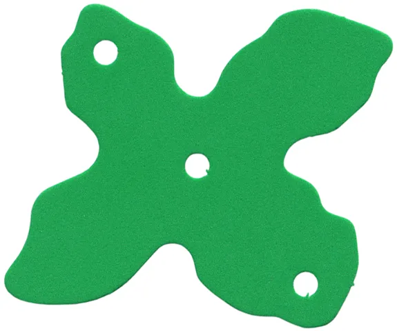 Foam Part for Set 3148 - Scala Part of Pine Tree 9.5 x 8 with 3 Holes