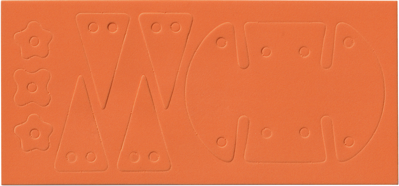 Foam Sheet for Set 3151, Sheet 1