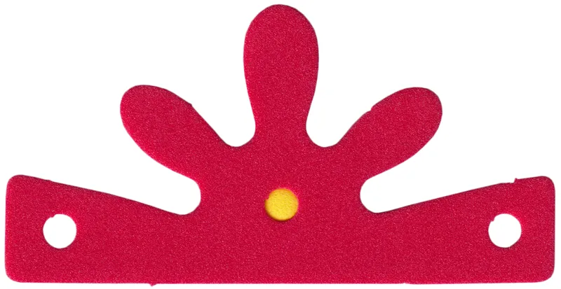 Foam Part for Set 3159 - Scala Tiara with 3 Holes with Yellow Dot