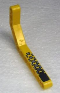 Technic, Liftarm, Modified Bent Thick 1 x 11.5 Double with Silver Checkered Pattern (Sticker) - Set 8240