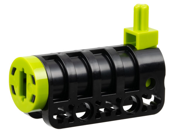 Projectile Launcher, Cannon, Round Bottom with Lime Tip and Lime Trigger