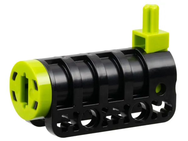 Projectile Launcher, Cannon, Round Bottom with Lime Tip and Lime Trigger