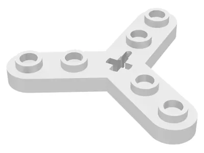 Technic, Plate Rotor 3 Blade with Smooth Ends and 6 Studs (Propeller)