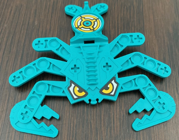 Technic Competition Target Scorpion with Yellow Eyes and Shooting Target Pattern (Stickers) - Set 8268