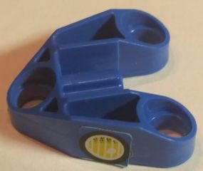 Technic, Pin Connector 3 x 3 with Axle with Headlight Pattern Model Right Side (Sticker) - Set 8238