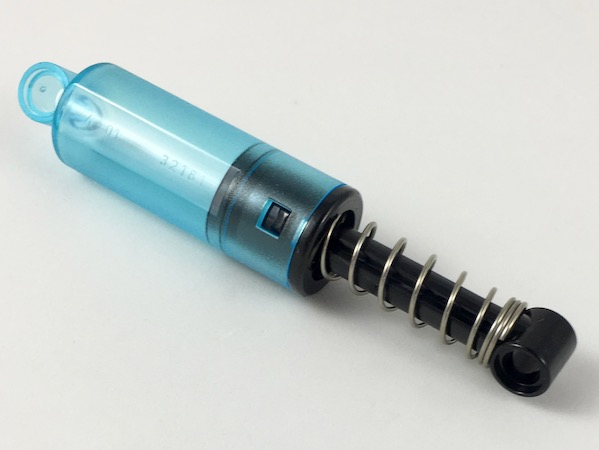 Technic, Shock Absorber 10L Damped - Soft Spring (6 to 7 Coils)