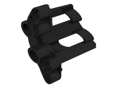 Technic, Panel Fairing # 1 Large Short, Large Holes, Side A