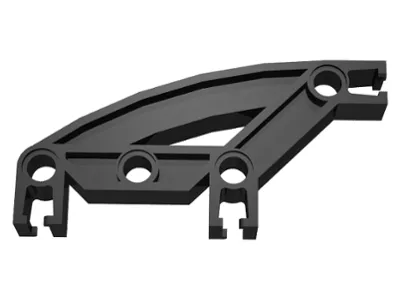 Znap Beam 8, 4 Holes, 3 Bends, Curved