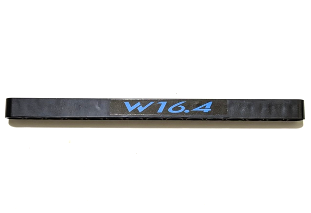 Technic, Liftarm Thick 1 x 15 with Dark Azure 'W16.4' Pattern on Both Sides (Stickers) - Set 42162