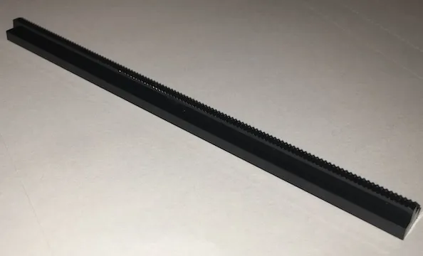 Train, Track Rail Straight 16L (no slots, no tapered ends)
