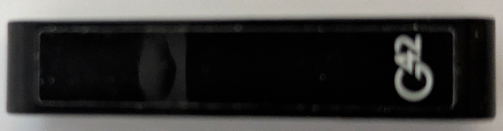 Technic, Liftarm Thick 1 x 5 with White 'G42' Logo Pattern (Sticker) - Set 42165